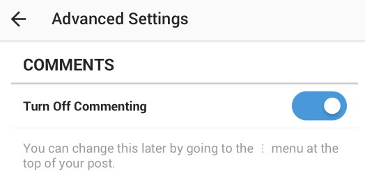 Instagram comment moderation