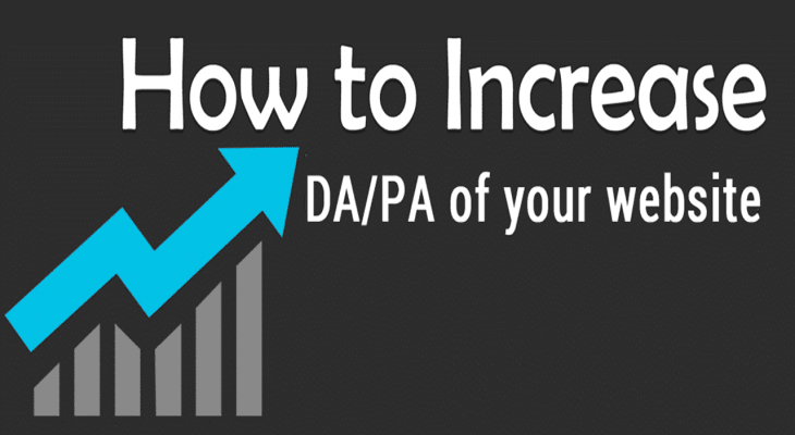 How To Increase DA/PA Of Your Website