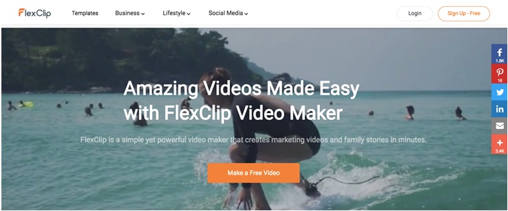 FlexClip Video Maker