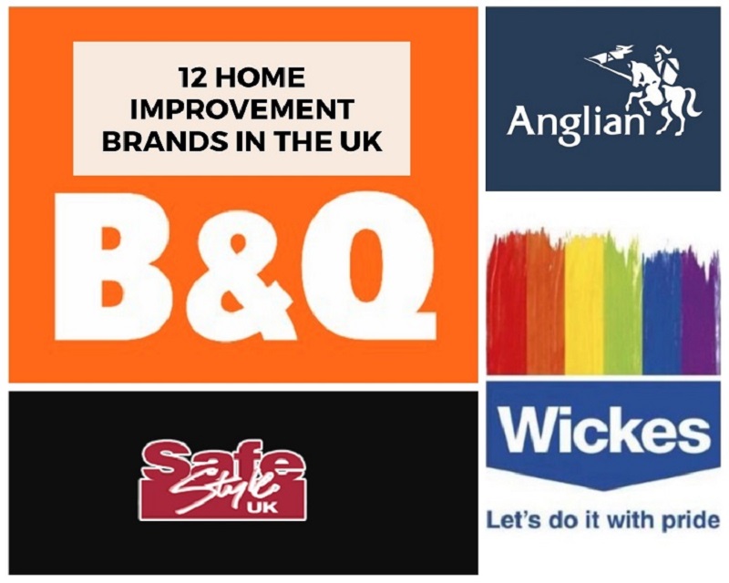 12 Home Improvement Brands in the UK