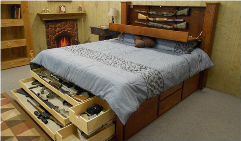 Gun Safe In Bedroom Decor