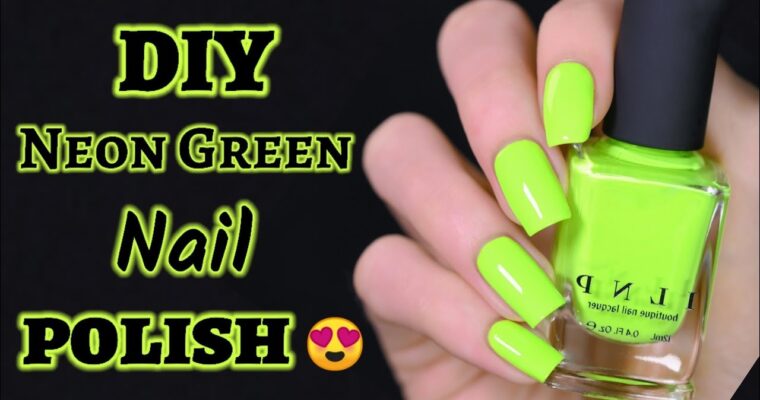 How to Create Neon Nails