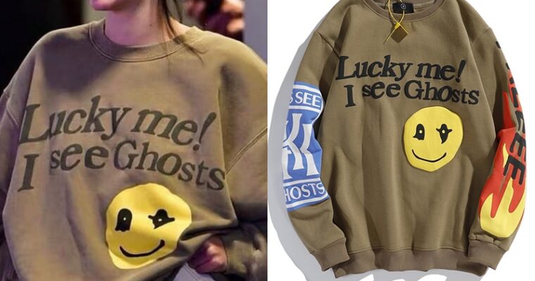 Lucky Me I See Ghosts Hoodie Real