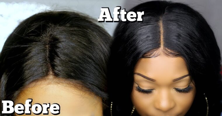 How to make your closure look like scalp?