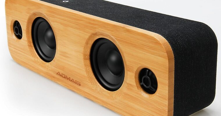 Bamboo Bluetooth Speakers