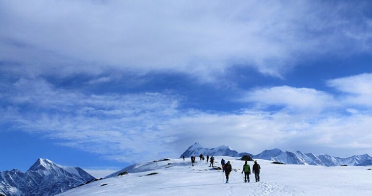 The famous Snow trek of India