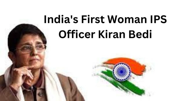 India’s First Woman IPS Officer Kiran Bedi