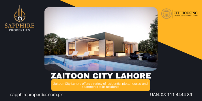 Discover 6 Facts about Zaitoon City Lahore