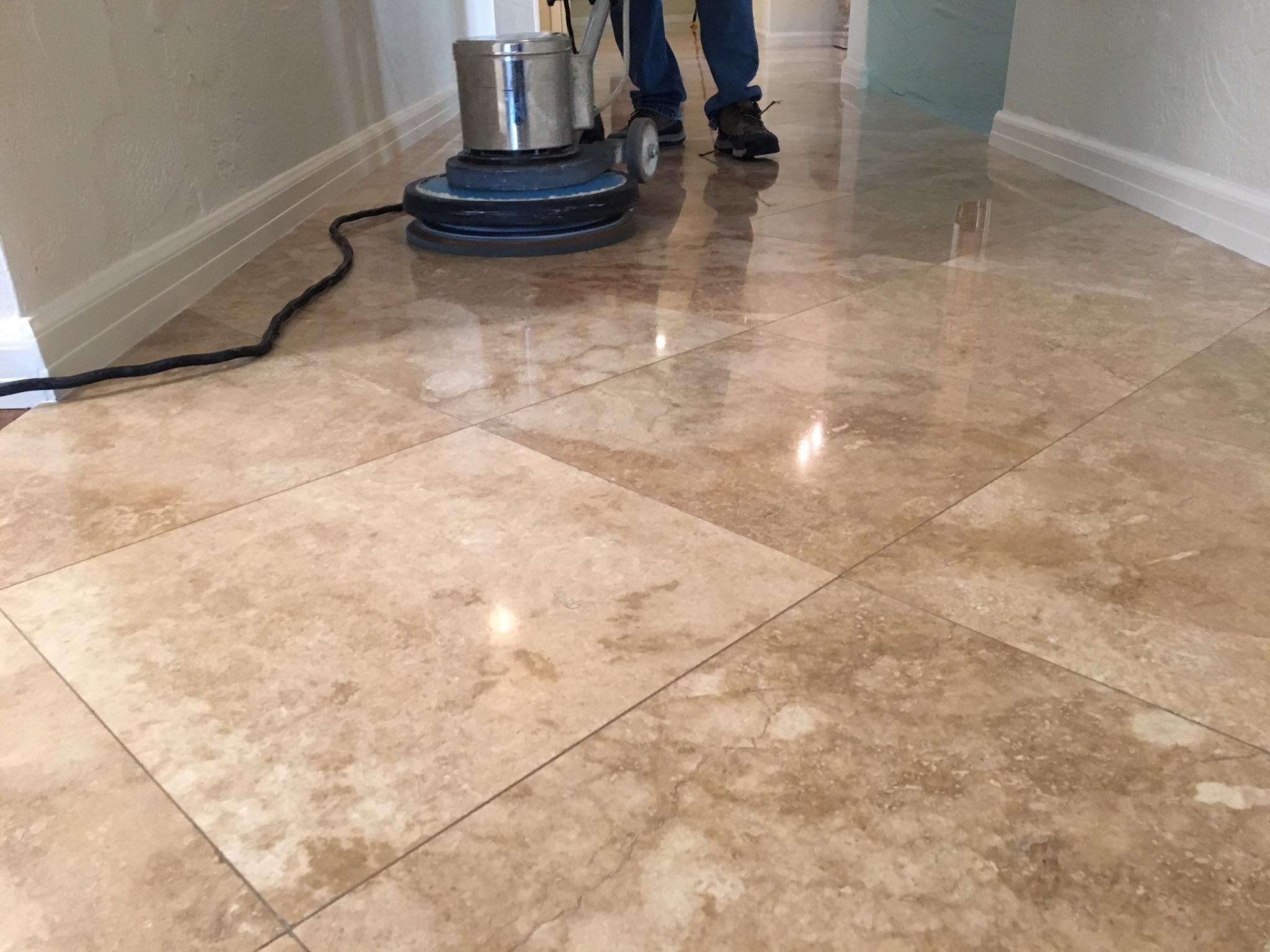 How to Clean Travertine Stone Flooring