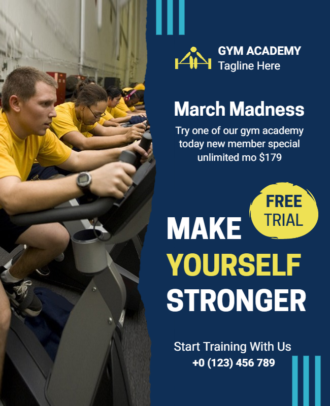 Gym Flyer Template