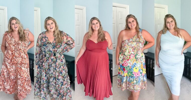 Plus Size Wedding Guest Dresses for Every Budget and Style