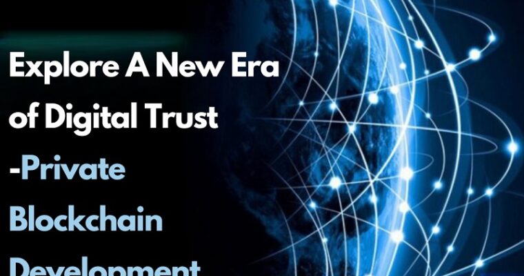 Explore A New Era of Digital Trust – Private Blockchain Development