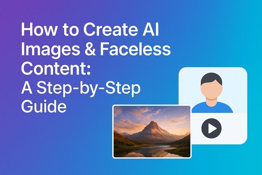 How to Create AI Images, Reels & Faceless Videos in 2025: A Practical Step-by-Step Guide