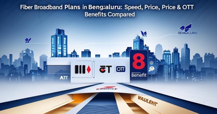 Fiber Broadband Plans in Bengaluru: Speed, Price & OTT Benefits Compared