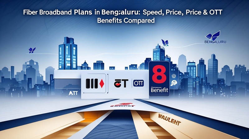 Fiber Broadband Plans in Bengaluru: Speed, Price & OTT Benefits Compared