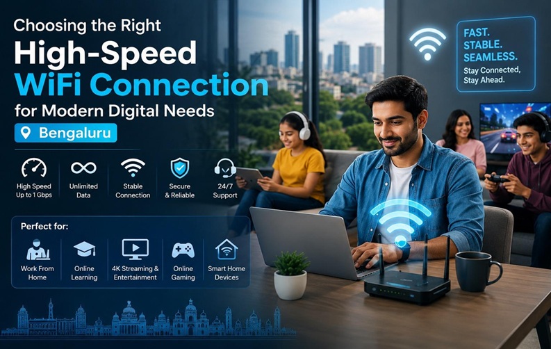 Choosing the Right High-Speed WiFi Connection for Modern Digital Needs in Bengaluru